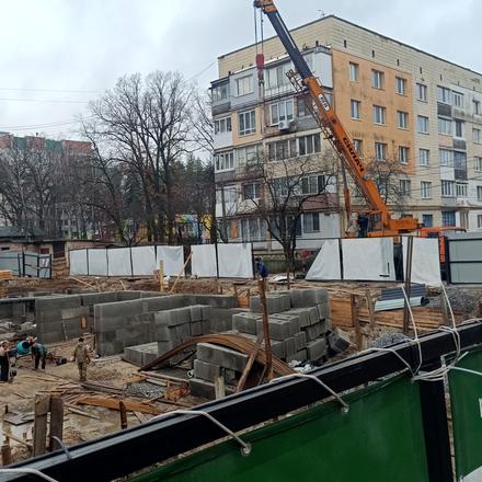 Хід будівництва ЖК Nord-Wood, 1 будинок, листопад 2025