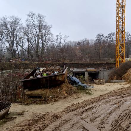 Хід будівництва вул. Курсанта Єськова, 14б, Будинок, листопад 2025