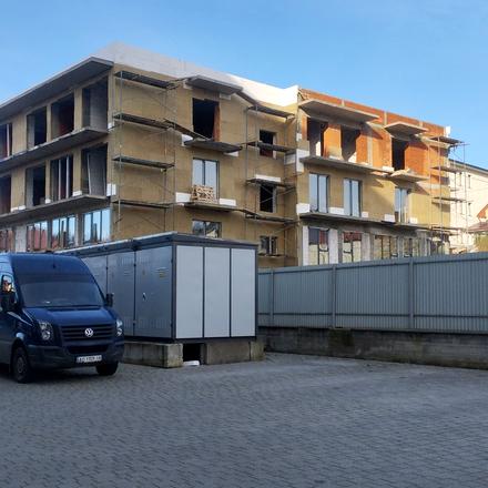 Хід будівництва мкрн. 