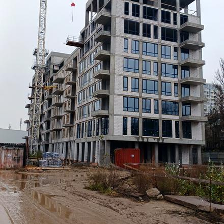 Хід будівництва ЖК Файна Таун, будинок 02301-02303, листопад 2025