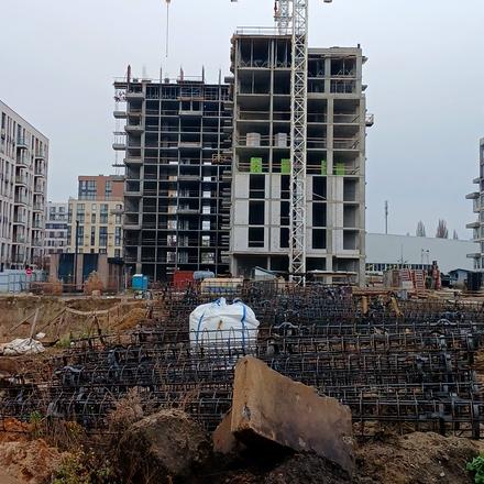 Хід будівництва ЖК Файна Таун, будинок 02401-02403, листопад 2025