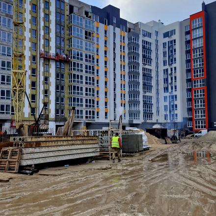 Хід будівництва ЖК НЕЗАЛЕЖНІСТЬ, 2 будинок (секції 1-2), листопад 2025