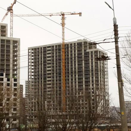 Ход строительства ЖК Варшавский-3, Дом 10.8, ноябрь 2025