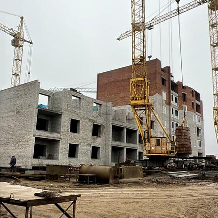 Хід будівництва Мікрорайон Академічний, 3 черга (будинок 9), листопад 2025