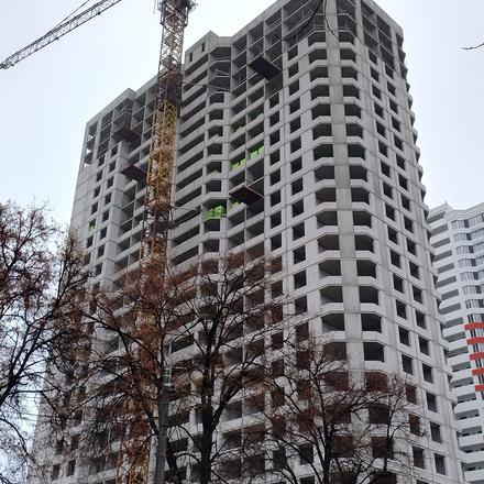 Ход строительства ЖК на Петлюри 28, 4 дом, ноябрь 2025