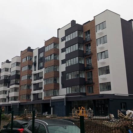 Ход строительства ЖК Озерный гай (Гатное), 11 дом, декабрь 2025