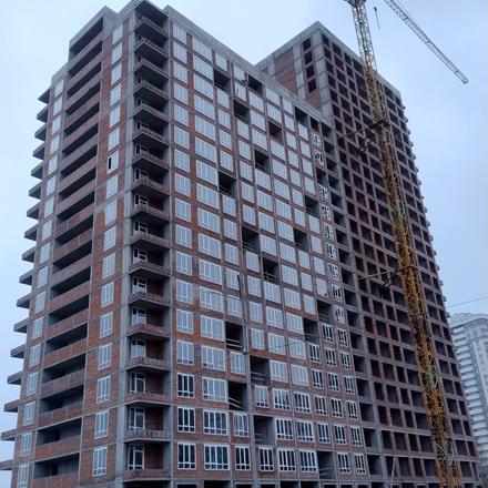 Ход строительства ЖК Krona Park II, 12 дом, ноябрь 2025