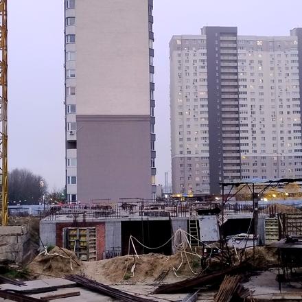 Ход строительства ЖК Лесной квартал, 16 дом, ноябрь 2025