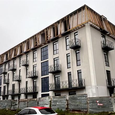 Хід будівництва вул. Одоєвського, 37-45, Будинок, грудень 2025