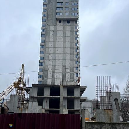 Хід будівництва ЖК Затишний-2, 2 будинок (секція 1), грудень 2025