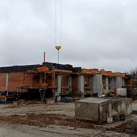 Хід будівництва ЖБК Галерея, 1 будинок, грудень 2025