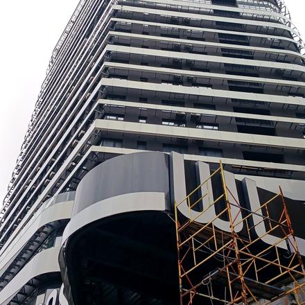 Хід будівництва ЖК White Lines, 3 будинок, грудень 2025