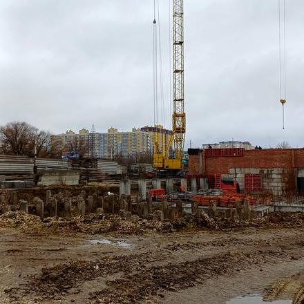 Хід будівництва ЖБК Галерея, 1 будинок, грудень 2025