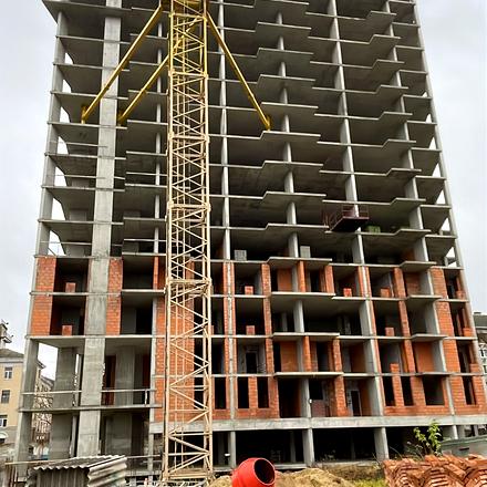 Хід будівництва ЖК Sky Hall, 1 будинок, грудень 2025