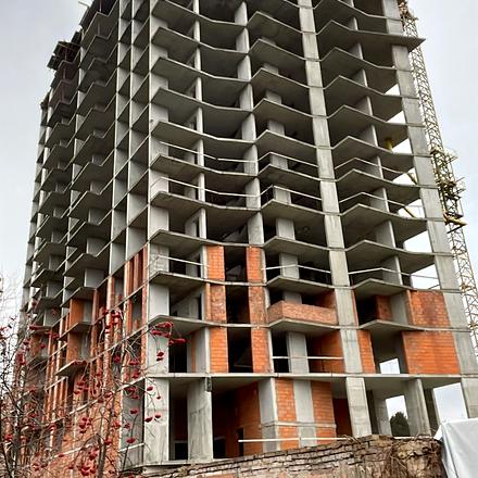 Хід будівництва ЖК Sky Hall, 1 будинок, грудень 2025