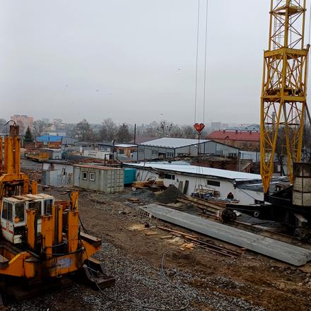 Ход строительства ЖК Жемчужина Проскурова-7, 1 секция, декабрь 2025