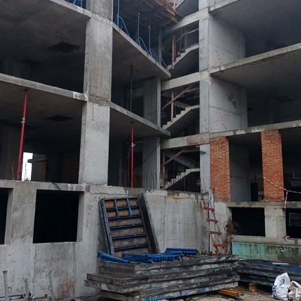 Ход строительства Клубный дом Liverpool House, 3 дом (секция 1), декабрь 2025