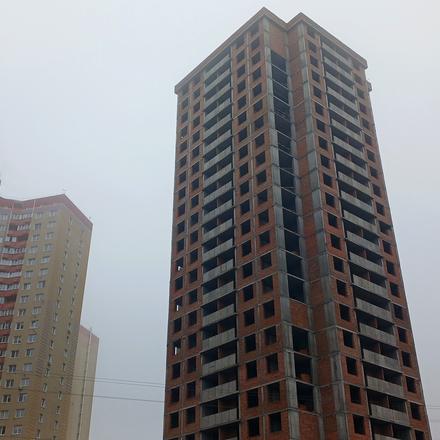 Ход строительства ЖК Эврика, 5 дом, декабрь 2025