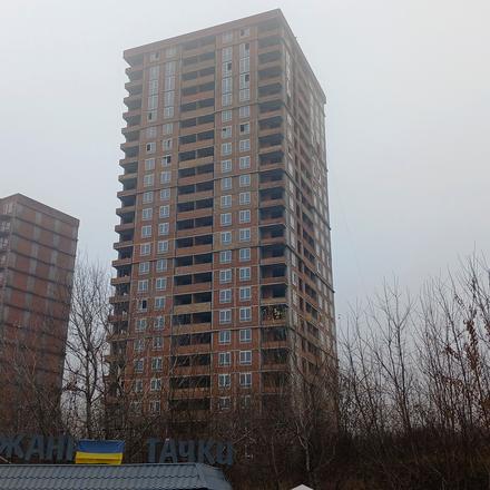 Ход строительства ЖК Эврика, 1 дом, декабрь 2025