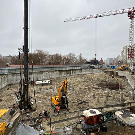 Ход строительства Доходный дом S1 Позняки, Дом, декабрь 2025