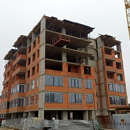 Хід будівництва вул. 15 Квітня, вул.  Академіка Сахарова, 1 секція, грудень 2025