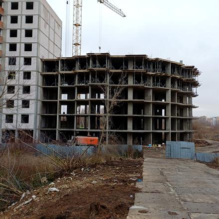 Ход строительства ул. Трудовая, 6д, 3 дом, декабрь 2025