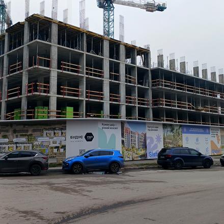 Хід будівництва ЖК Sister, 1.3 - 1.4 будинки, грудень 2025