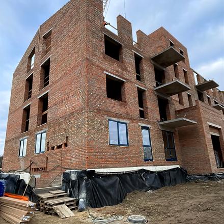 Хід будівництва ЖК СВОЯК, 1-2 секції, грудень 2025