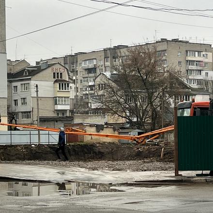 Хід будівництва вул. Академіка Янгеля, Будинок, грудень 2025