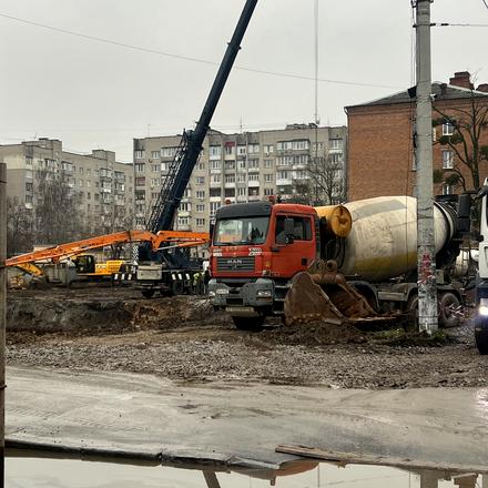 Хід будівництва вул. Академіка Янгеля, Будинок, грудень 2025