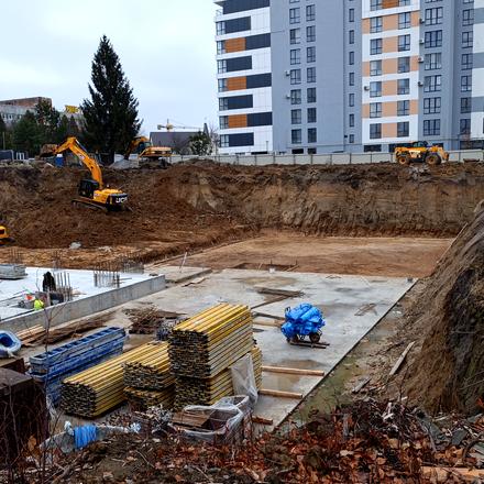 Хід будівництва Курдонери, 1-2 будинки, грудень 2025