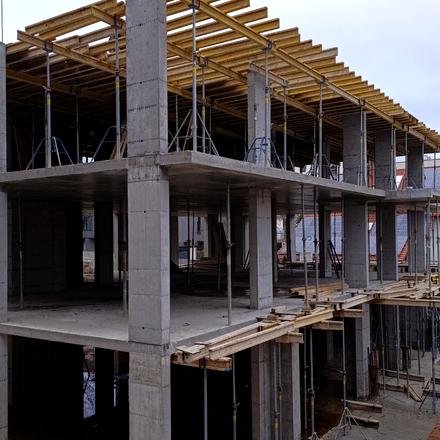 Хід будівництва ЖК Moon club, 1-3 секції, грудень 2025