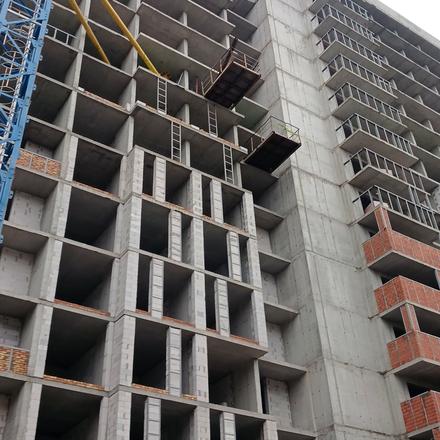 Ход строительства ЖК Феофания City, 3 дом, декабрь 2025