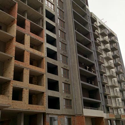 Хід будівництва Житловий район Сади Рів'єри, 11 будинок, грудень 2025