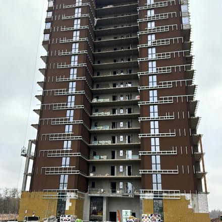 Хід будівництва ЖК River Port, 1 будинок, грудень 2025