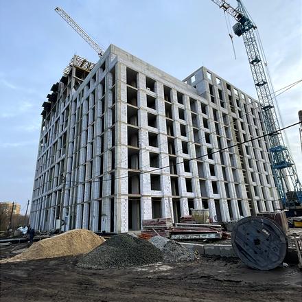 Ход строительства ЖК Skywalker, 2 дом, декабрь 2025