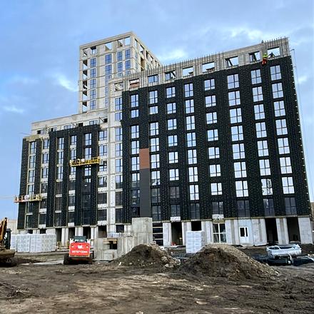 Ход строительства ЖК Skywalker, 1 дом, декабрь 2025