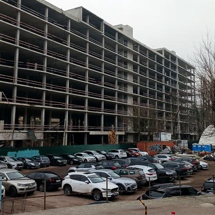 Хід будівництва вул. Князів Острозьких (Московська), 8, Будинок, грудень 2025