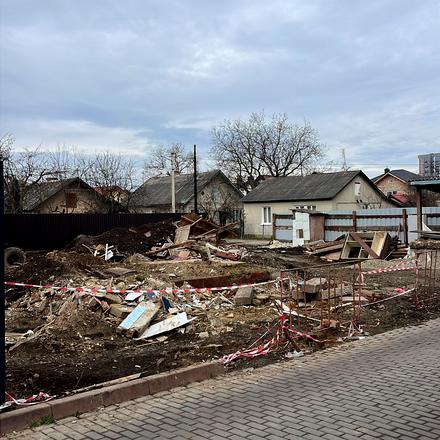 Хід будівництва вул. Коломийська, 6, , грудень 2025