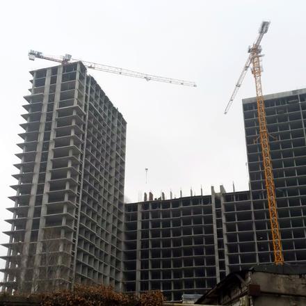 Ход строительства ул. Василия Степанченко, 5, бульв. Академика Вернадского, 36в, Дом, декабрь 2025