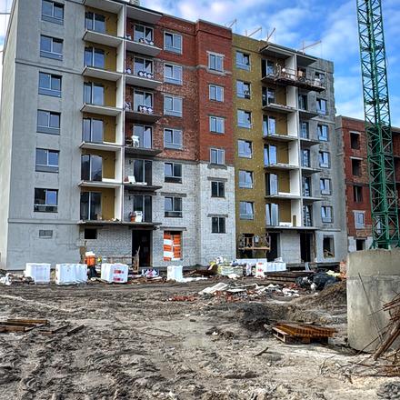 Хід будівництва ЖК Burgundia 3, 3 будинок, грудень 2025