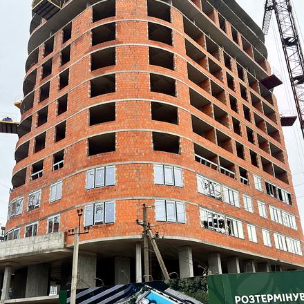 Хід будівництва ЖК Липські вежі, 1 будинок, грудень 2025