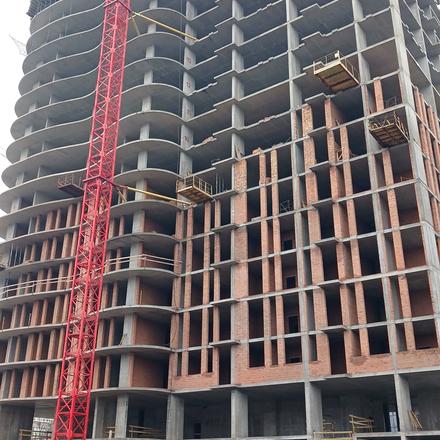 Хід будівництва ЖК Creator City, 3 будинок, грудень 2025