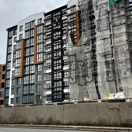 Ход строительства ЖК River Stone, 1 дом (секции 1-2), декабрь 2025