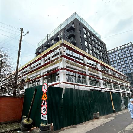 Хід будівництва ЖК ЯРКО Центр, 2 будинок, грудень 2025