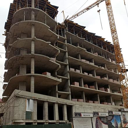 Хід будівництва Апарт-комплекс Престиж Хол, Будинок, грудень 2025