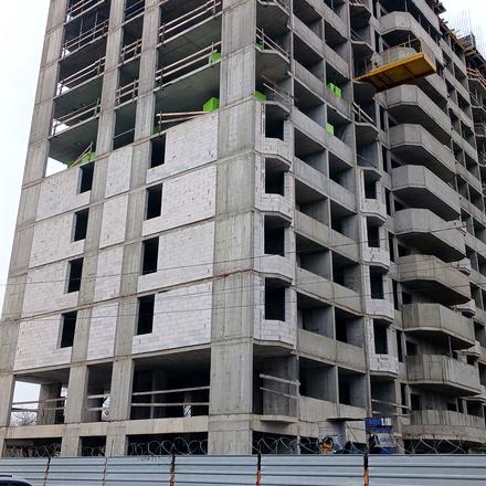 Хід будівництва ЖК на Озерній, 3 будинок, грудень 2025