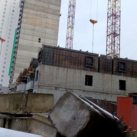 Хід будівництва ЖК Вудлайн, 2 будинок, грудень 2025