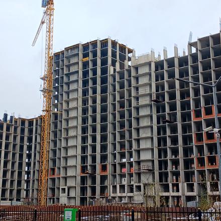 Ход строительства ЖК Новые Теремки, 4 очередь (дома 15-18), декабрь 2025