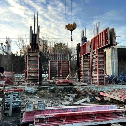 Хід будівництва ЖК River Plaza, 1 будинок, грудень 2025